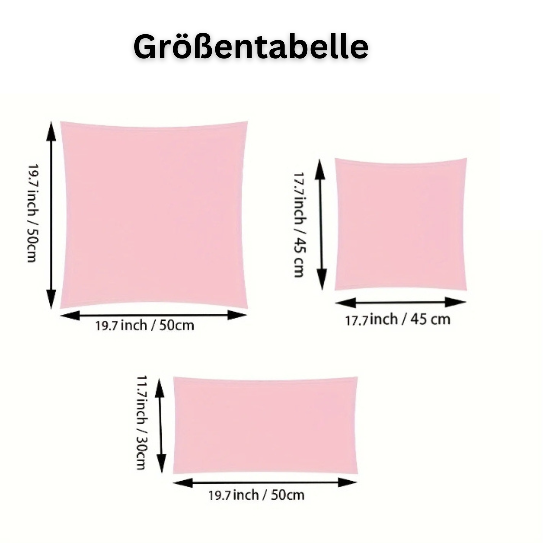 Luxuriöser Jacquard-Kissenbezug