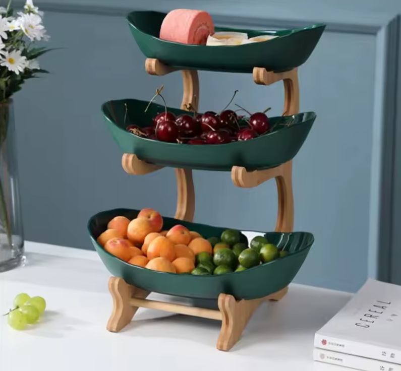 Hochwertige Obst-Etagere